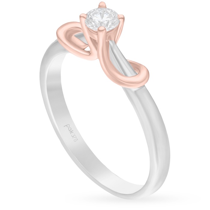 Diamond Ring Solitaire Round CWS0124