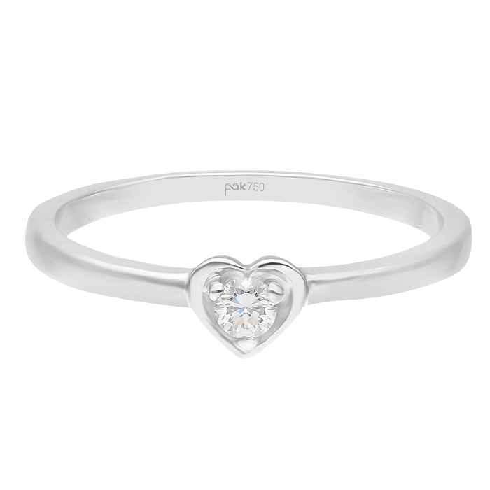 Diamond Ring Solitaire Round P-DRS0018