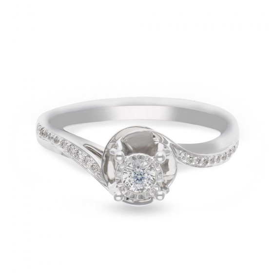Diamond Ladies Ring R13325C-30