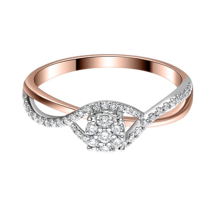 Diamond Ladies Ring Round CWF2980