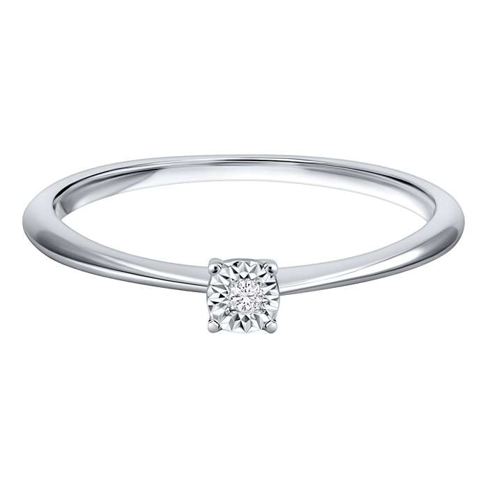 Diamond Ladies Ring Solitaire CWS0492