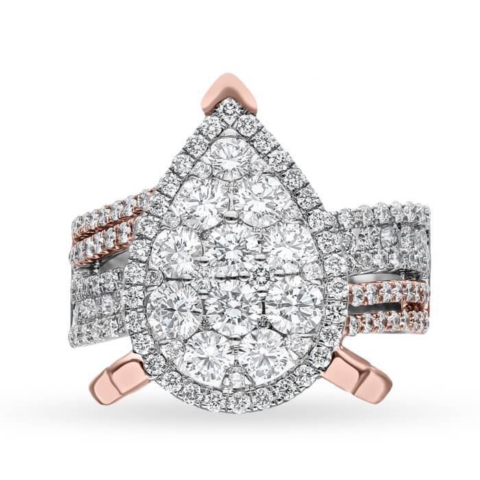 Diamond Ladies Ring UW00338
