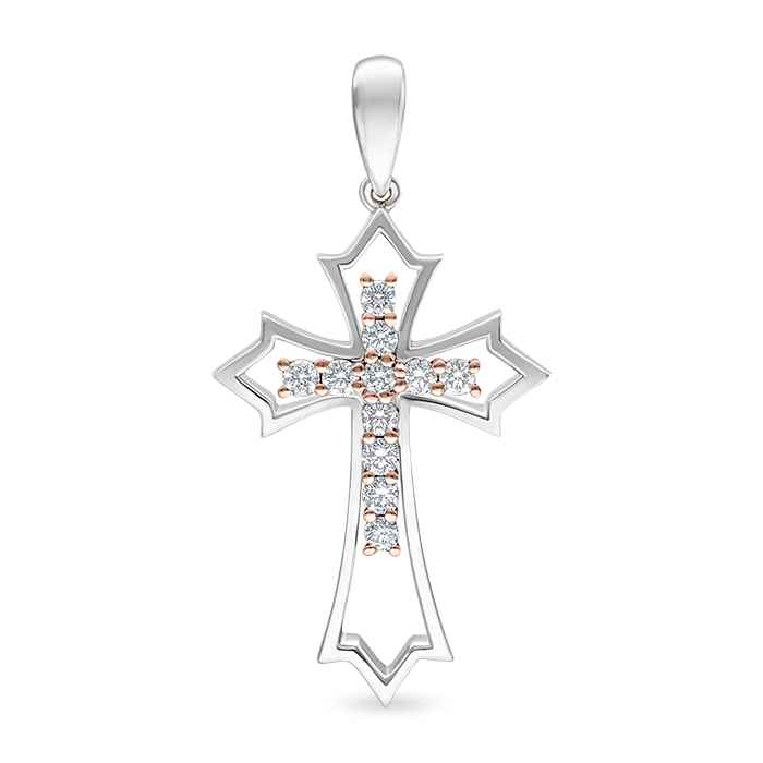 Diamond Cross Pendant LSF0167