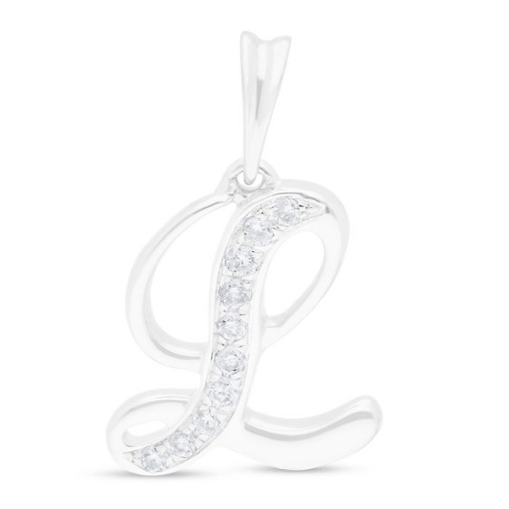 Diamond Pendant Alphabet LWF0454