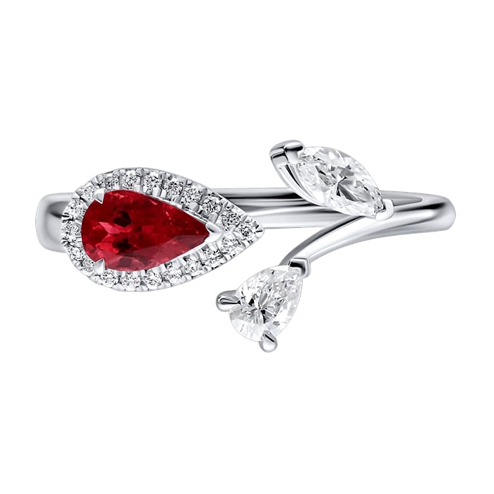 Diamond Ring Fuchsia CWF3377
