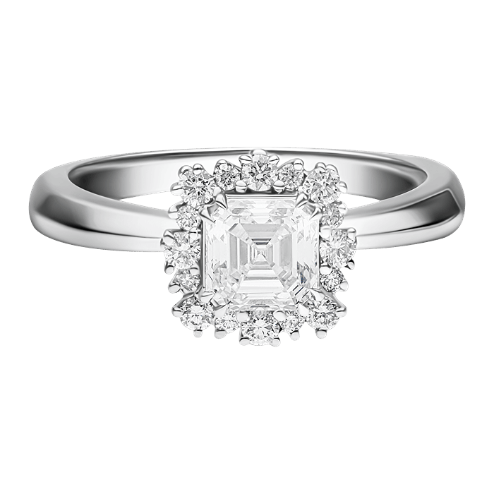 Diamond Ring Royal Asscher CWF3211