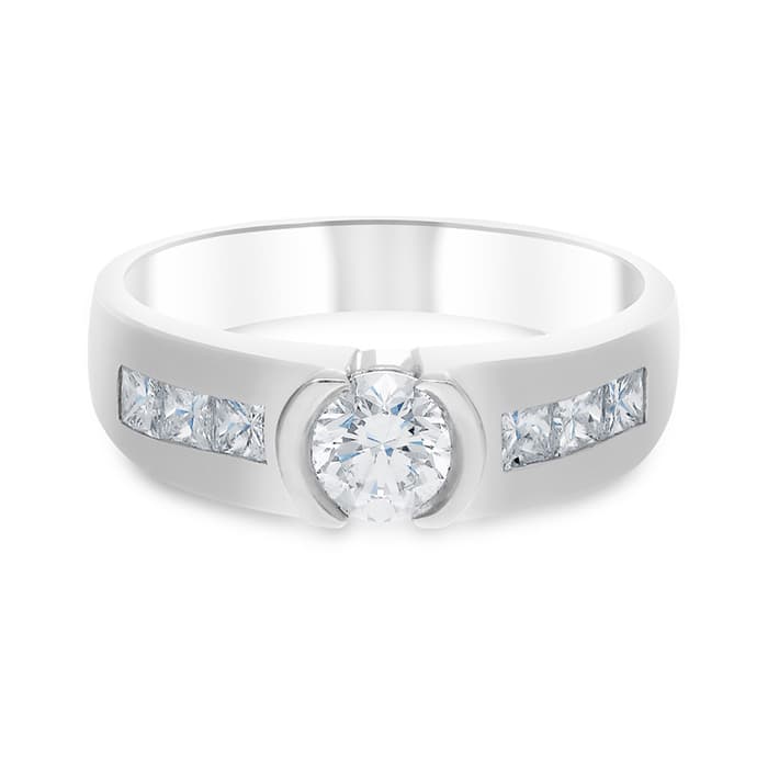 Diamond Wedding Ring WM01844 Diamond Wedding Ring WM01844