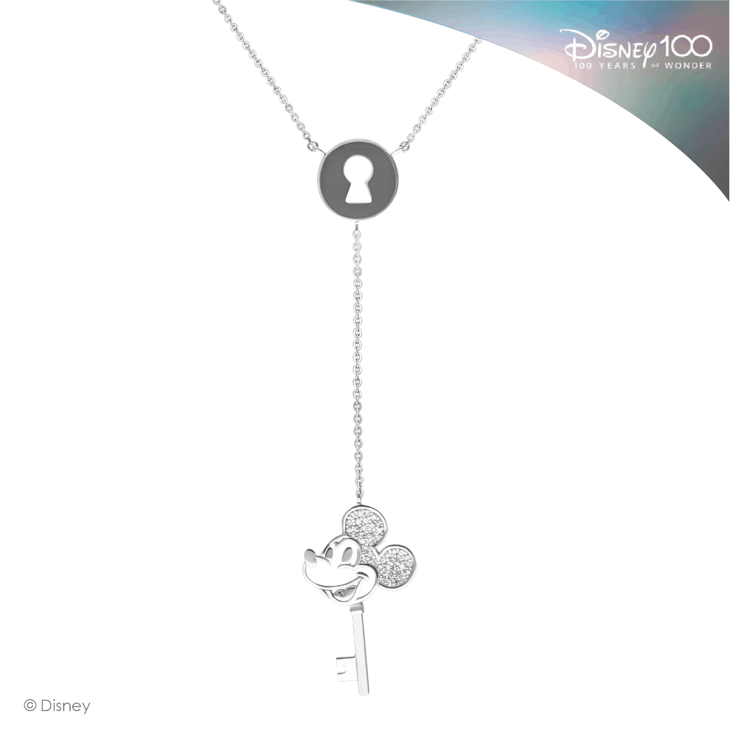Diamond Disney Necklace DIS-LWF1294