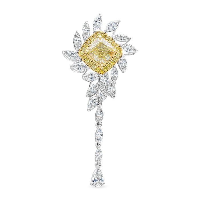 Diamond Pendant Fancy Yellow LWF1036