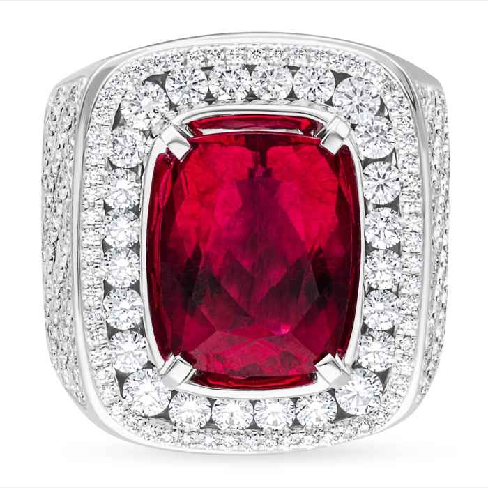 Fuchsia Diamond Ring BGJCCO13