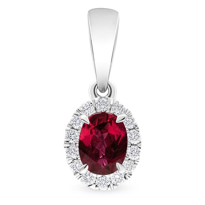 Diamond Pendant Fuchsia LWF1372