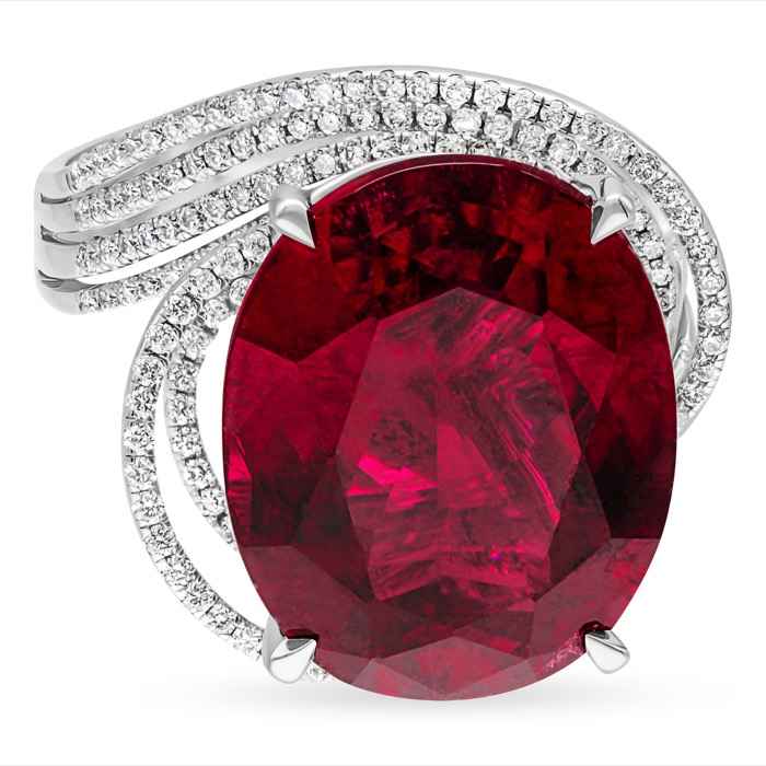 Fuchsia Diamond Ring CWF3071