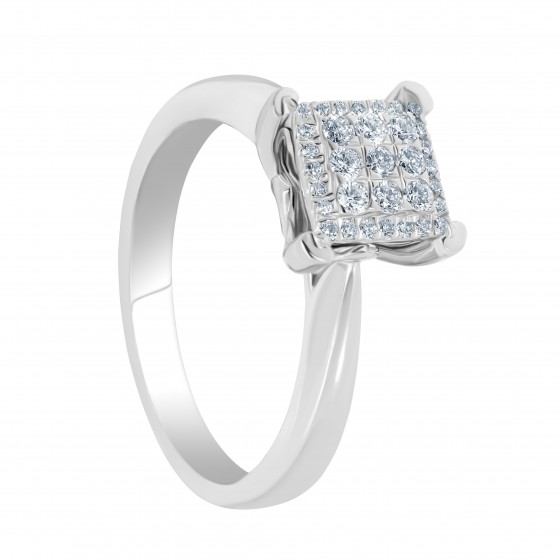 PRINCESS Diamond Ring CWF0689