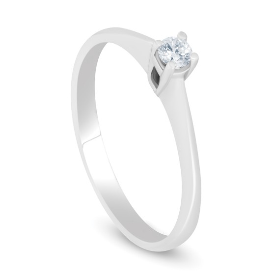SOLITAIRE Diamond Ladies Ring CWS0031