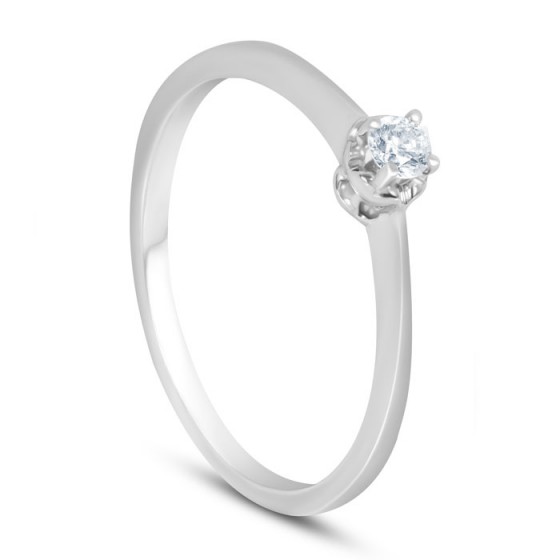 SOLITAIRE Diamond Ladies Ring CWS0075