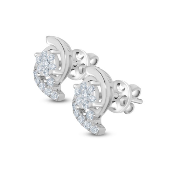 LOTUS FANCY Diamond Earrings AF0369