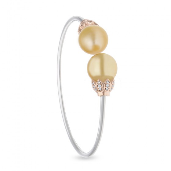 Diamond Pearl Bangle GKF0189