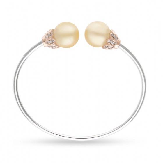 Diamond Pearl Bangle GKF0189