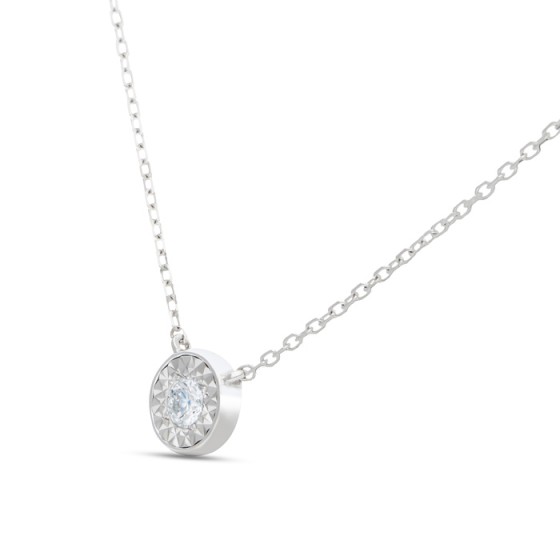 Solitaire Mirage Necklace LWS0139