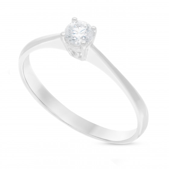 Diamond Ring Solitaire Round CWS0032