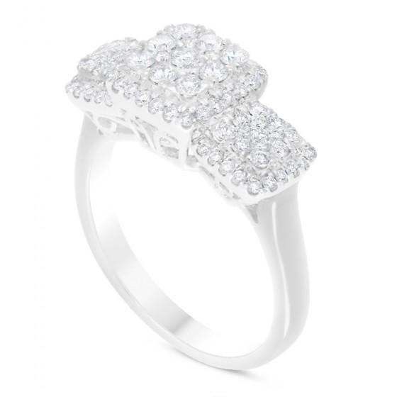 PRINCESS Diamond Ring CWF0453