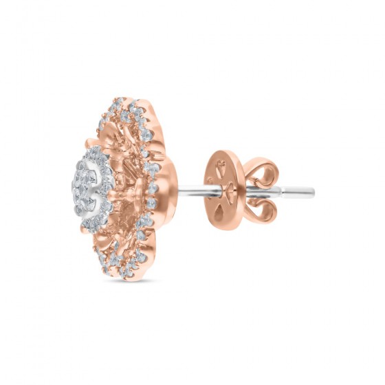 Flourish Diamond Earrings AF0616