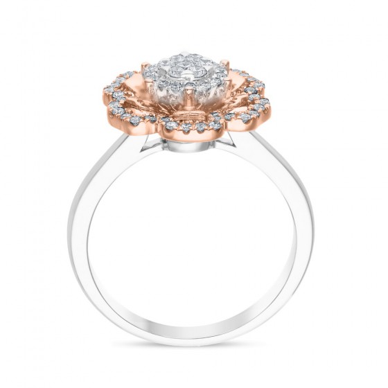 Flourish Diamond Ladies Ring CWF1236