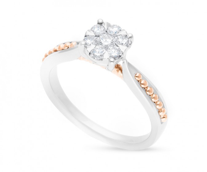 Diamond Ladies Ring R17153-100