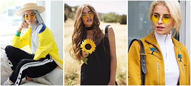Kacamata Berlensa Kuning, Jadi Tren Fashion Anak Muda Masa Kini!