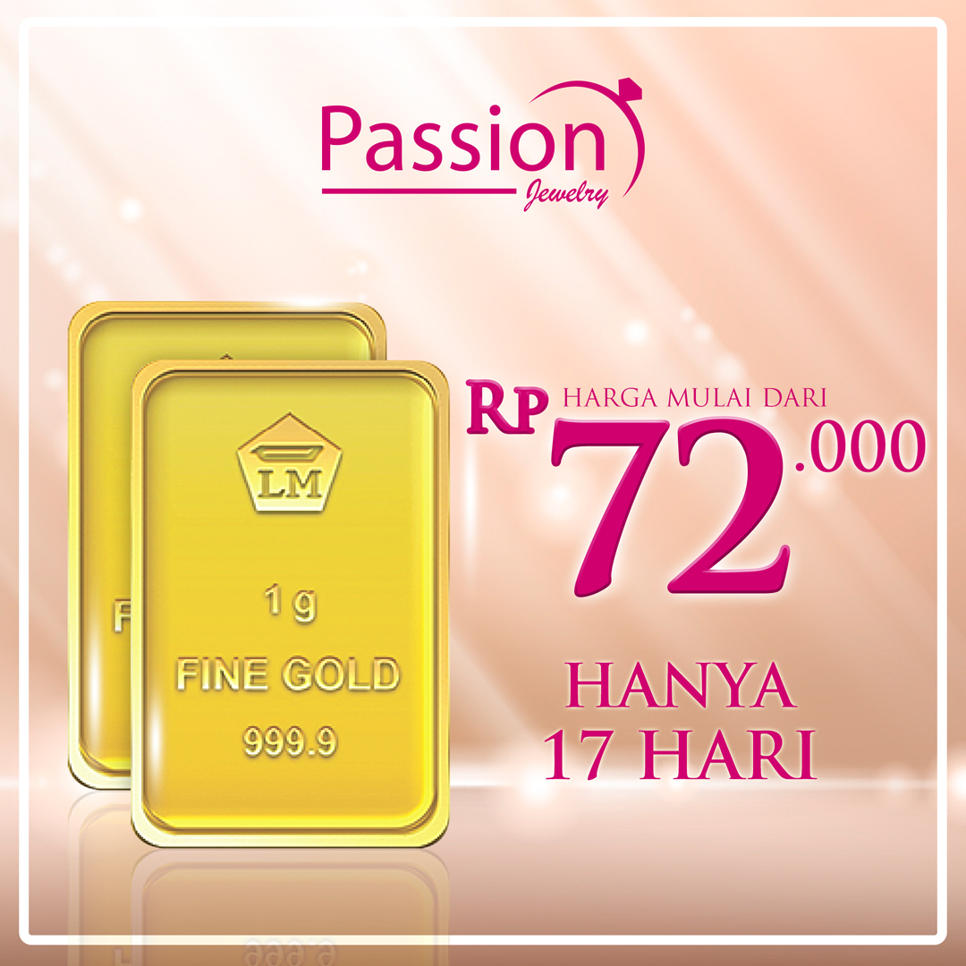 Heboh Lelang Logam Mulia Rp 72.000, Passion Jewelry
