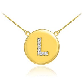 Model Liontin Emas Huruf dengan Desain yang Mewah Model Liontin Emas Huruf dengan Desain yang Mewah