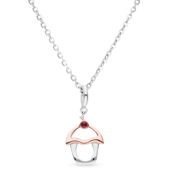 Diamond Pendant Cupcake Mom LWS0098