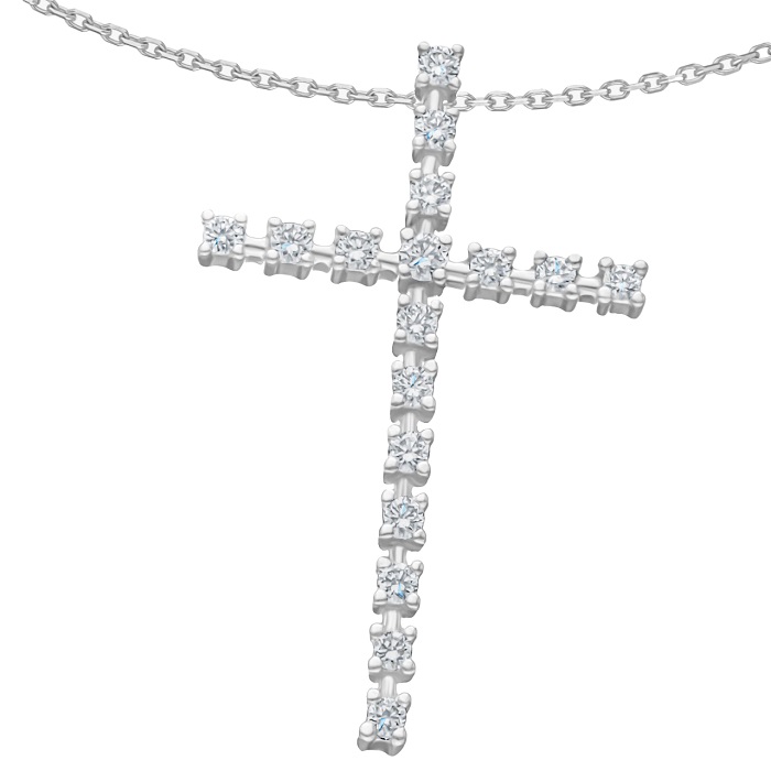 Diamond Pendant Cross LSF0156