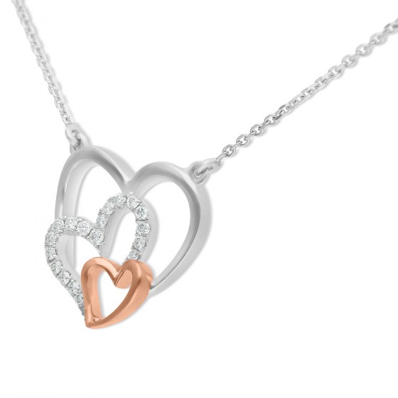 Diamond Necklace Te Amo LWF0689