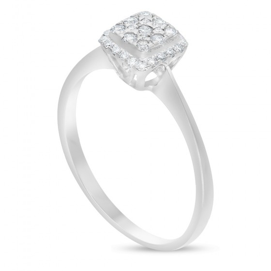 PRINCESS Diamond Ring CWF0438