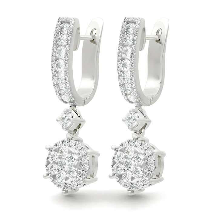 Diamond Ladies Earrings AF0207