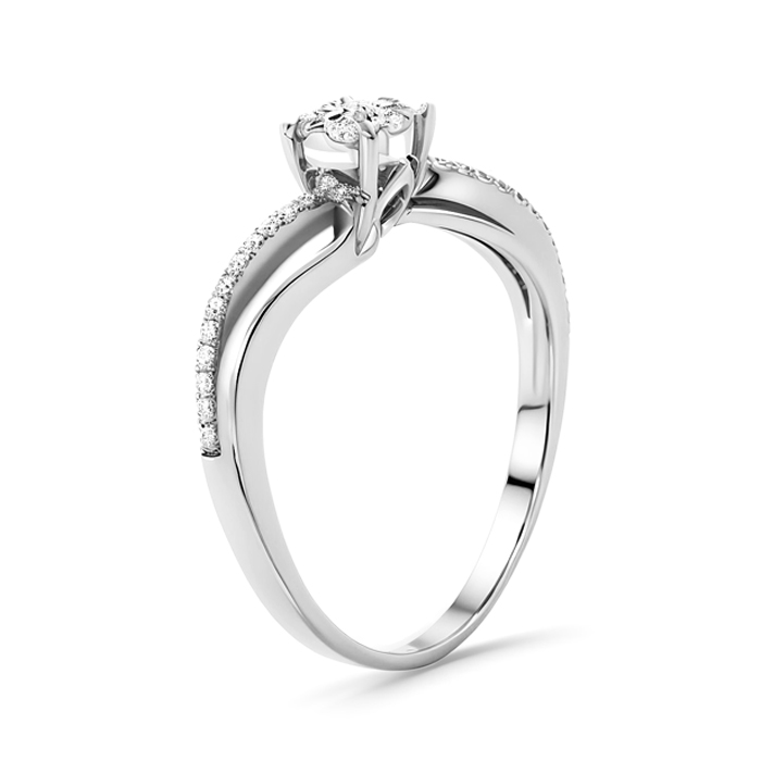 Diamond Ring Lotus Listring CWF0811