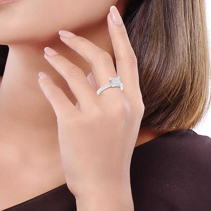 PRINCESS Diamond Ring CWF0689