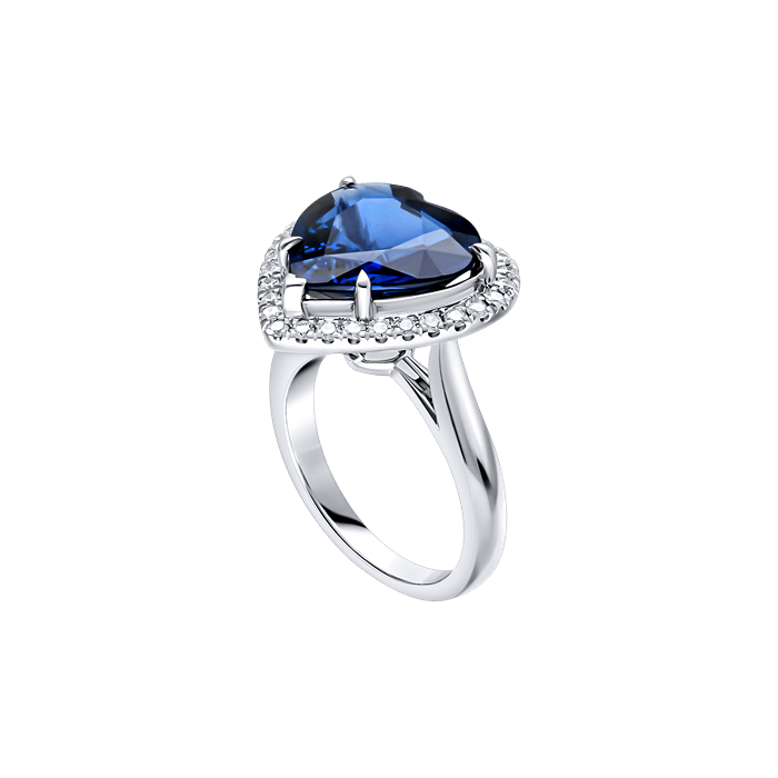 Diamond Ladies Heart Ring CWF3542