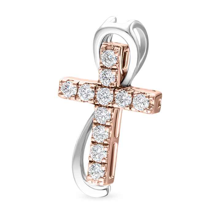 Diamond Cross Pendant LWF1232