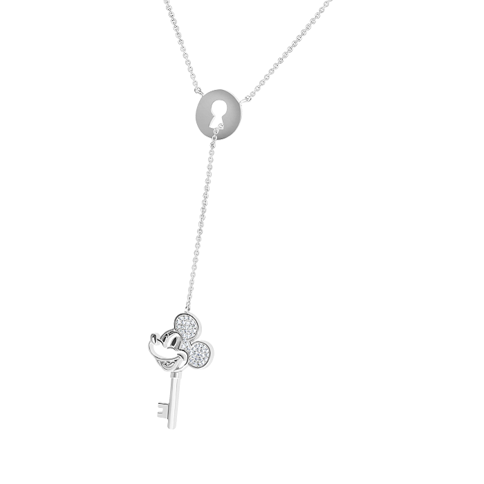 Diamond Disney Necklace DIS-LWF1294