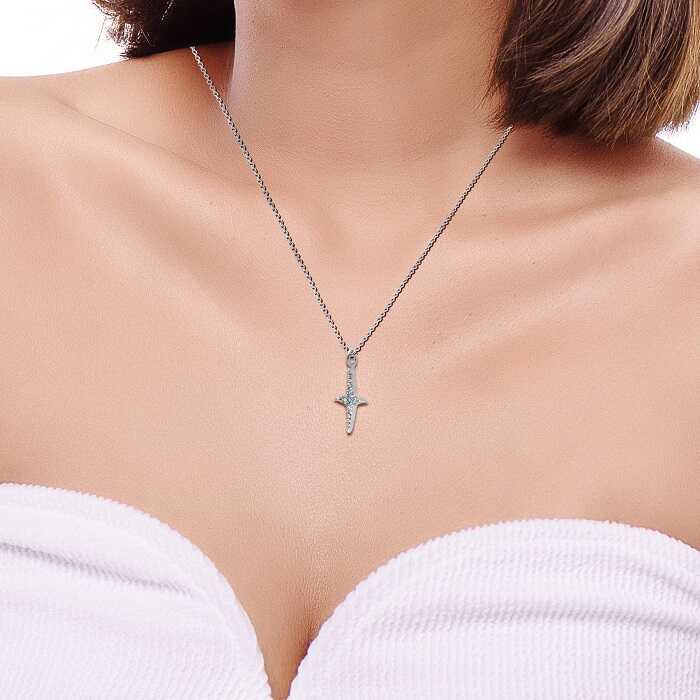 Diamond Pendant Illusion Listring P17141