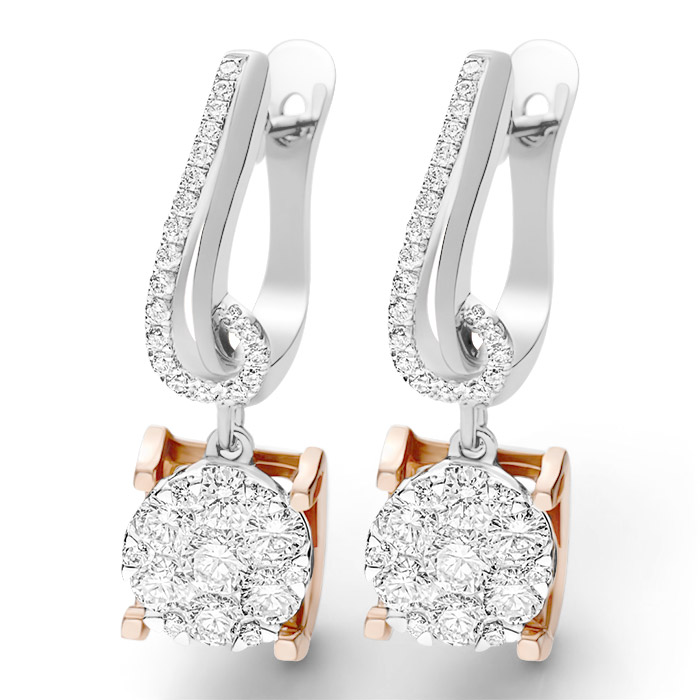 Diamond Ladies Earrings AF0245