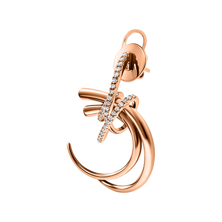 Diamond Earrings Fashin Bulky AF1710