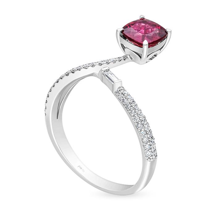 Fuchsia Diamond Ladies Ring CWF2873