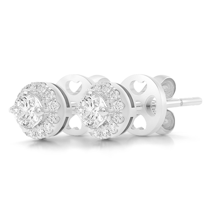 Diamond Earrings Solitaire AF0407T