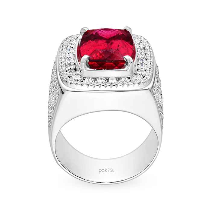 Fuchsia Diamond Ring BGJCCO13