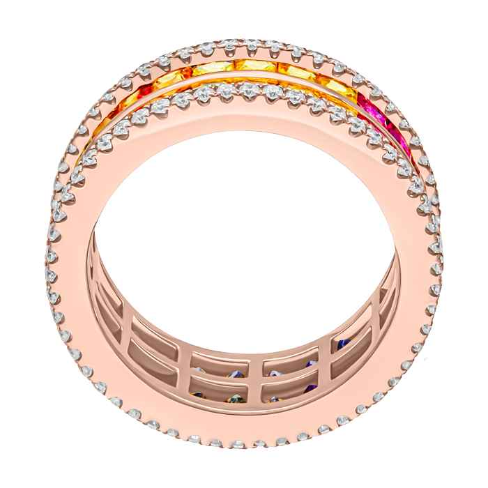 Arcobaleno Diamond Ring JDR1895