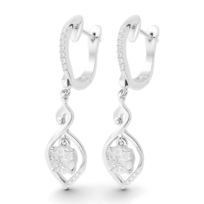  Diamond Ladies Earrings AF0379 