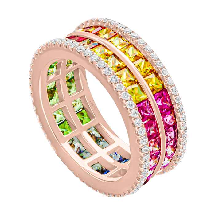 Arcobaleno Diamond Ring JDR1895